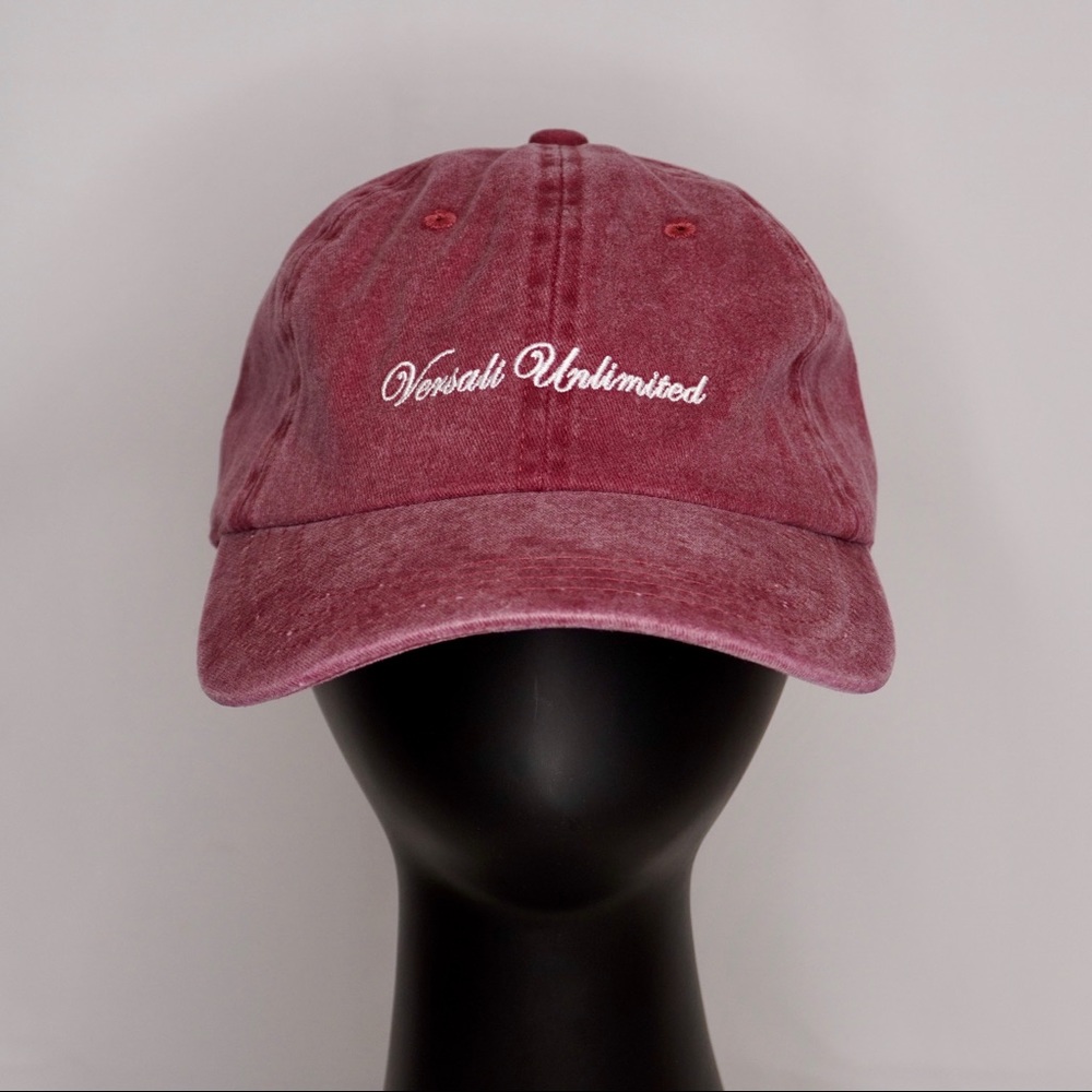 Red Vintage Washed Baseball Cap